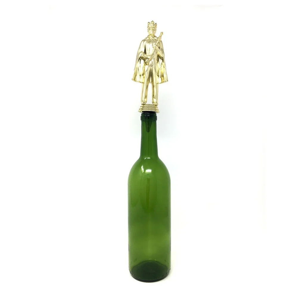 Handmade Bottle Stopper made from Repurposed King Trophy